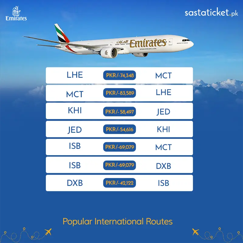 Emirates Flights Rates