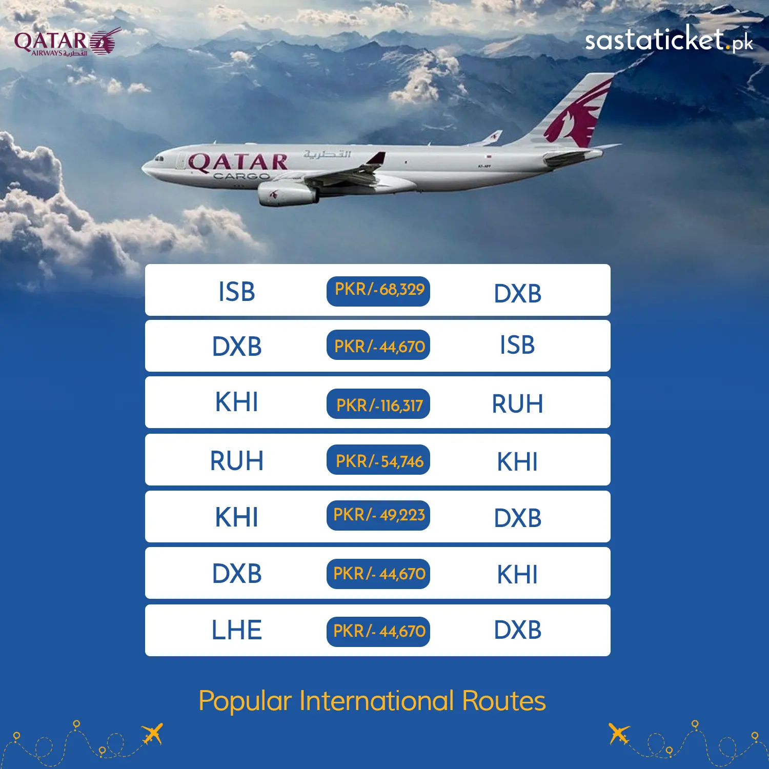 Qatar Airways Flights Rates
