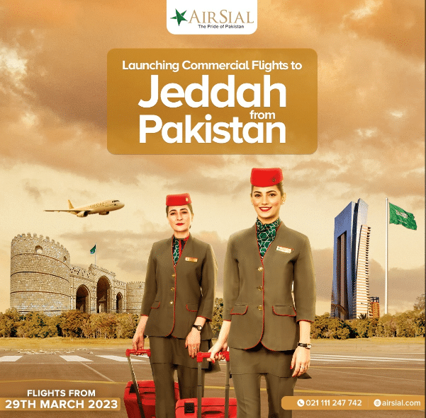Airsial Flights To Jeddah